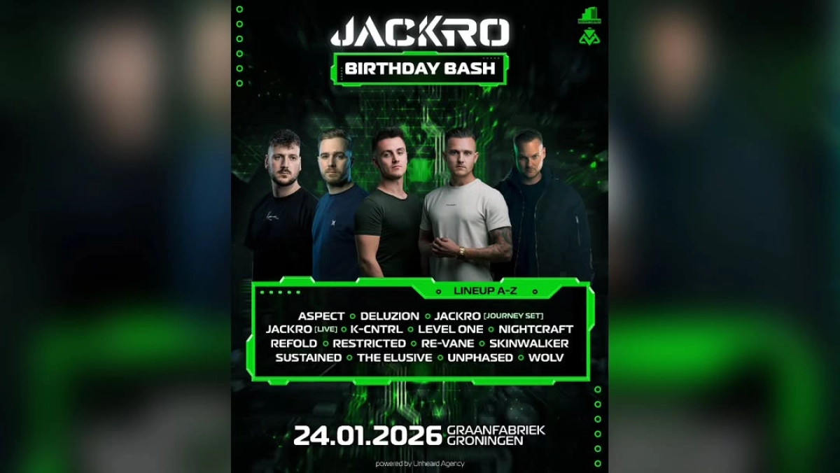 Jackro Birthday Bash at De Graanfabriek